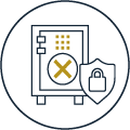 icon security safe